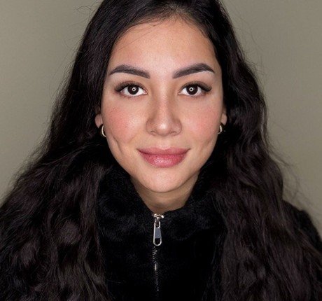 Después: resultado real de pestañas y cejas, Mima Pro Studio
